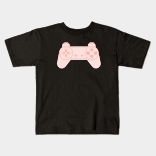 Joystick Play One Pink Kids T-Shirt